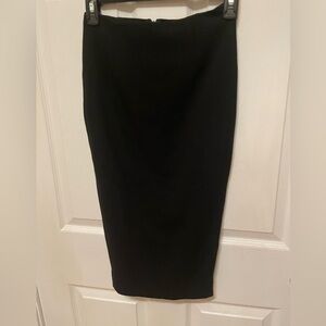 Black Pencil Skirt by Intermix in size 0/P